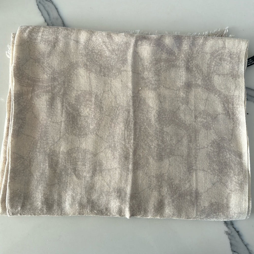 Ann Taylor beige scarf